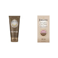 Natural Glow Instant Sun Sunless Tanning Moisturizer & Self Tanner Face Moisturizer, SPF 20 Facial Sunscreen, Medium to Deep Skin Tone, Oil Free C4541