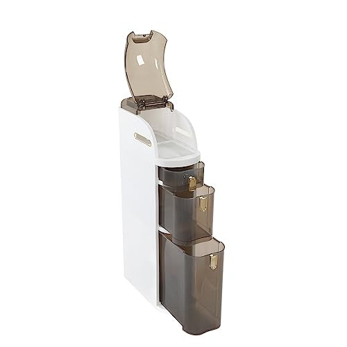 Tall Slim Storage Tower with Wheels X755