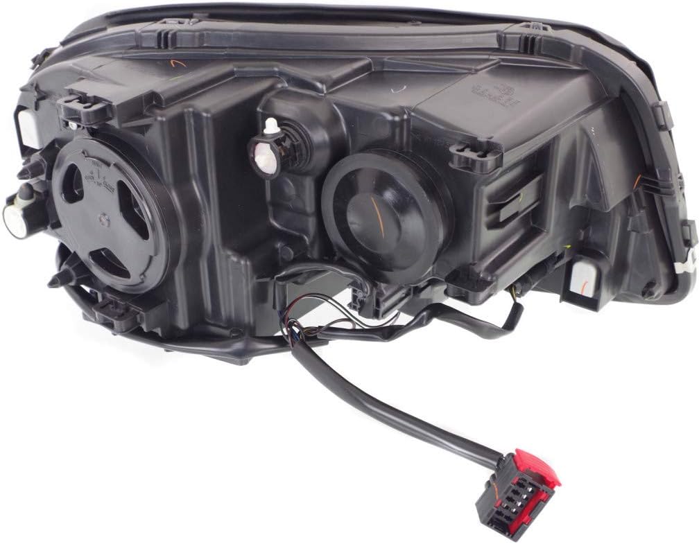Headlight Assembly Driver and Passenger Side Halogen with Bulbs L44127