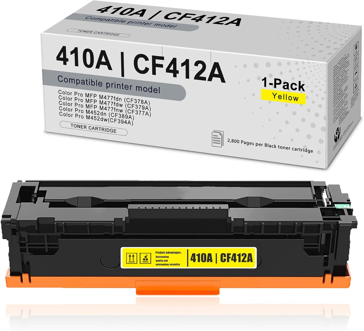 Yellow Toner Cartridge S847