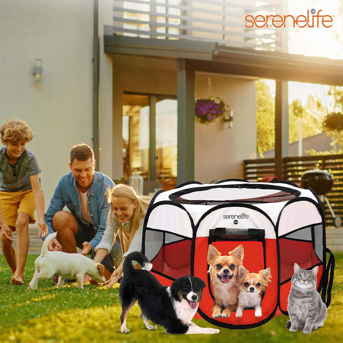 Portable Foldable Pet Tent R693638