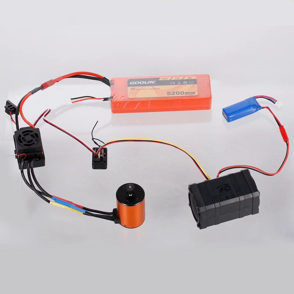 Engine Sound Simulator Dual Channel 5 Styles Sound Mode F508