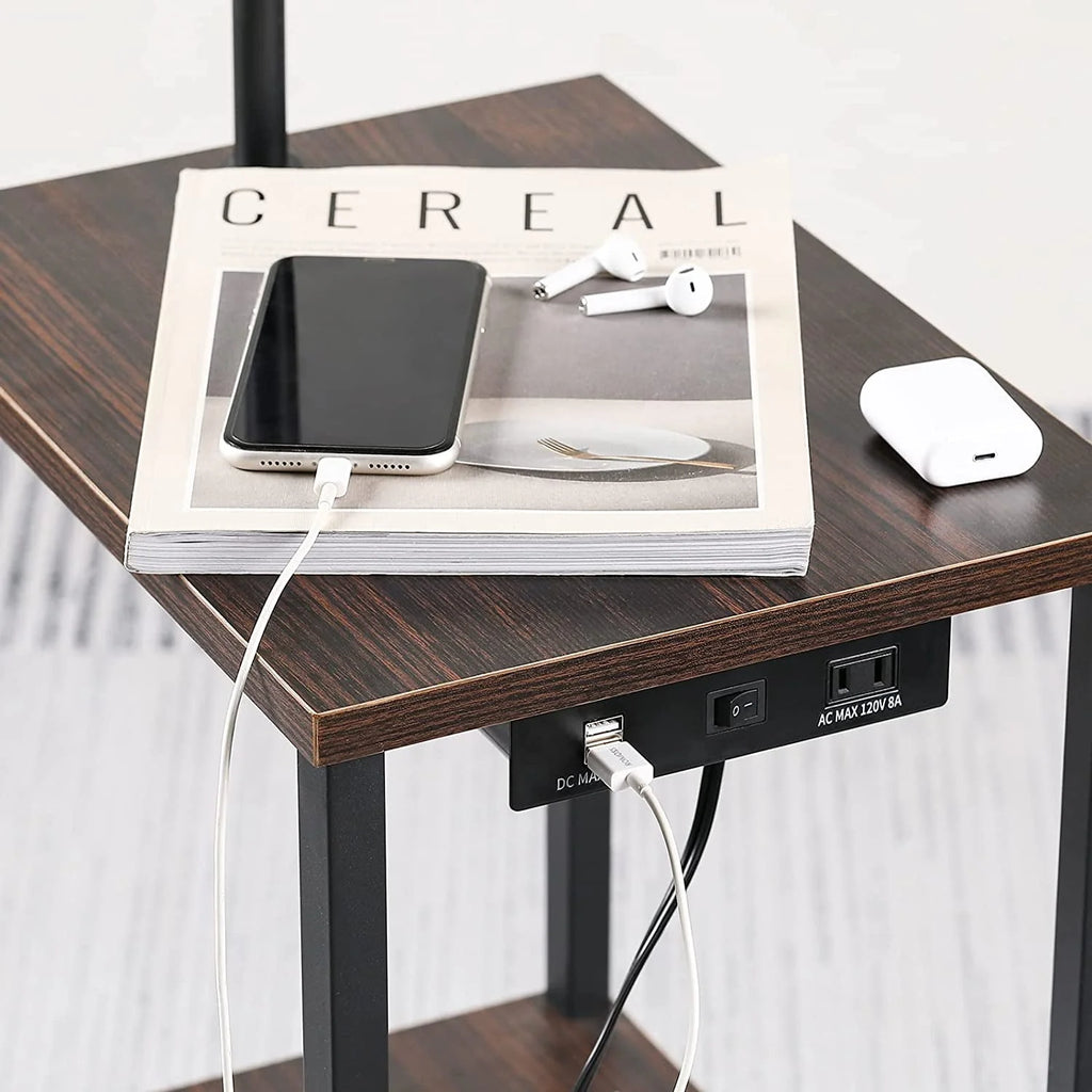 Floor Lamp with Table and USB Port G357208