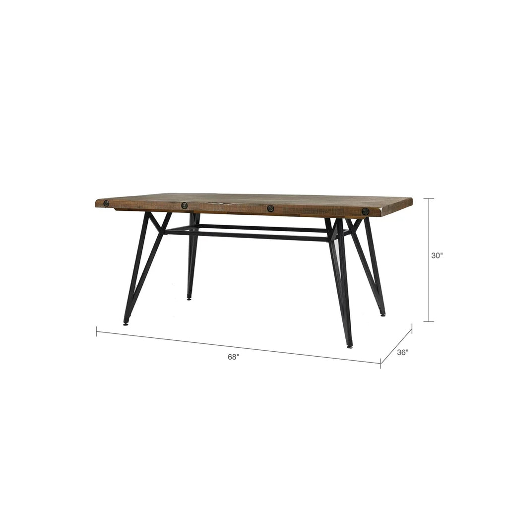 Reclaimed Brown Dining Table V315