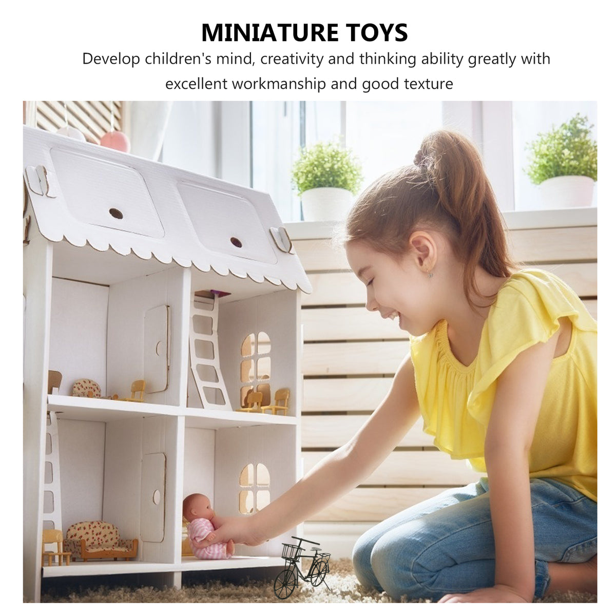 Miniature Metal Bike Decorations G69122