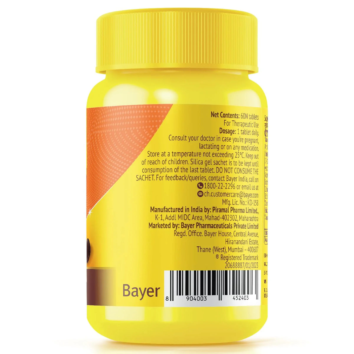 Daily Multivitamin Tablets with 12 Vitamins, 60 tablets C82256