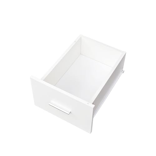 White Corner Desk with Drawers and Shelves I640929
