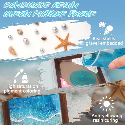 Clear Epoxy Resin Kit with Frames I51896