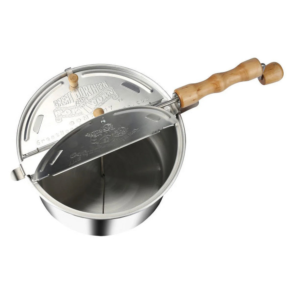 6-Quart Aluminum Stovetop Popcorn Maker L933