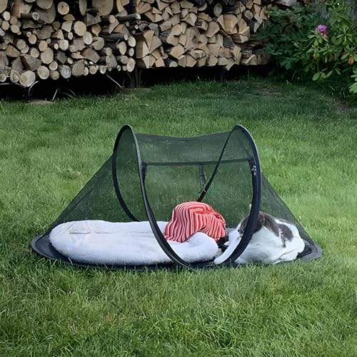 Portable Outdoor Cat Enclosure with Tunnel and Storage Bag K202