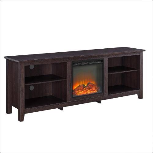 Fireplace TV Media Storage Stand P349