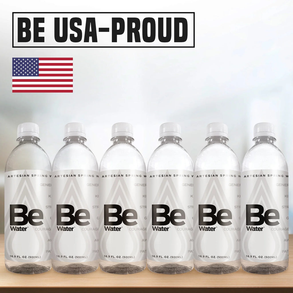 4 cases of 6 Natural Artesian Spring Bottled Drinking Water W315