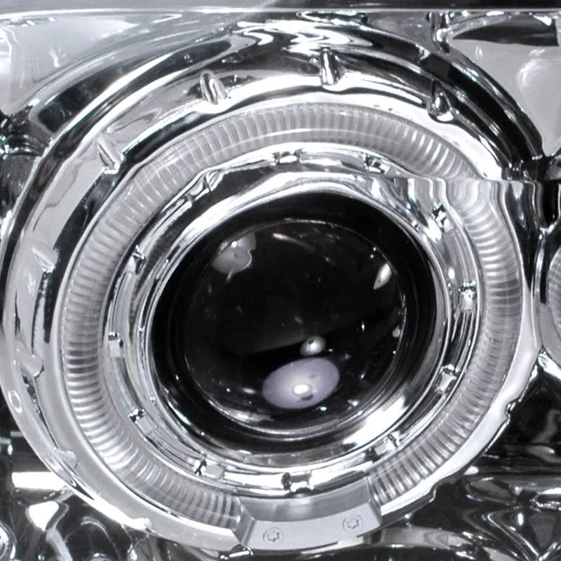 Chrome Halo Projector Headlights U374
