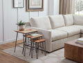 Sheesham Wood Nesting Tables with Iron Base F57376
