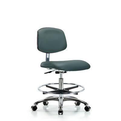 Blue Drafting Chair J9988