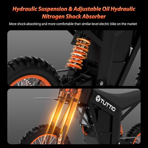 14"/12" Fat Tire 2000W Electric Dirt Bike with 48V 21AH Battery H153
