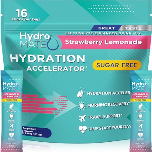 30 Count Electrolytes Powder No Sugar Acai Berry Hydration Packets Q3190