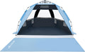 Pop up Beach Tent UPF 50+ 4 Person Sun Shelter O3293