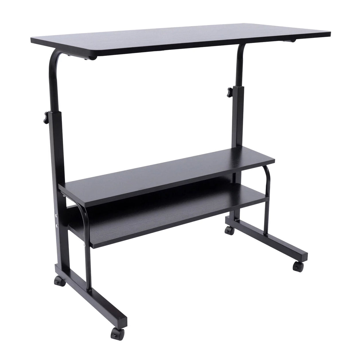 Adjustable Height Desk with Wheels A2902