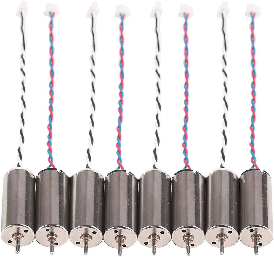 8pcs 8.5x20mm 15000KV Brushed Coreless Motor with JST-1.25 Connector J483889