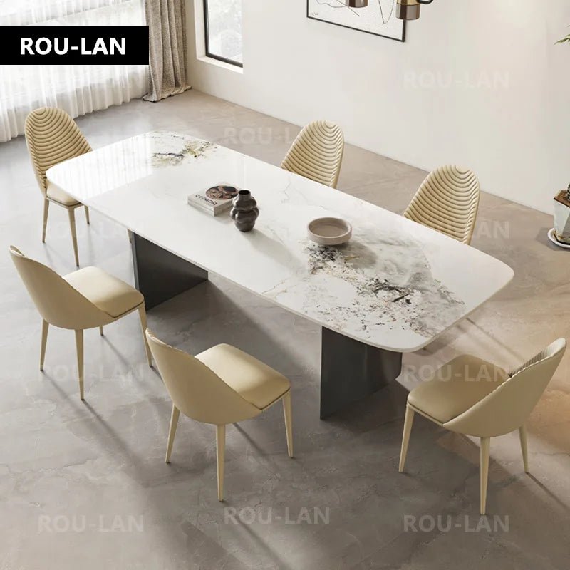 Modern Rock Slab Dining Table J84734