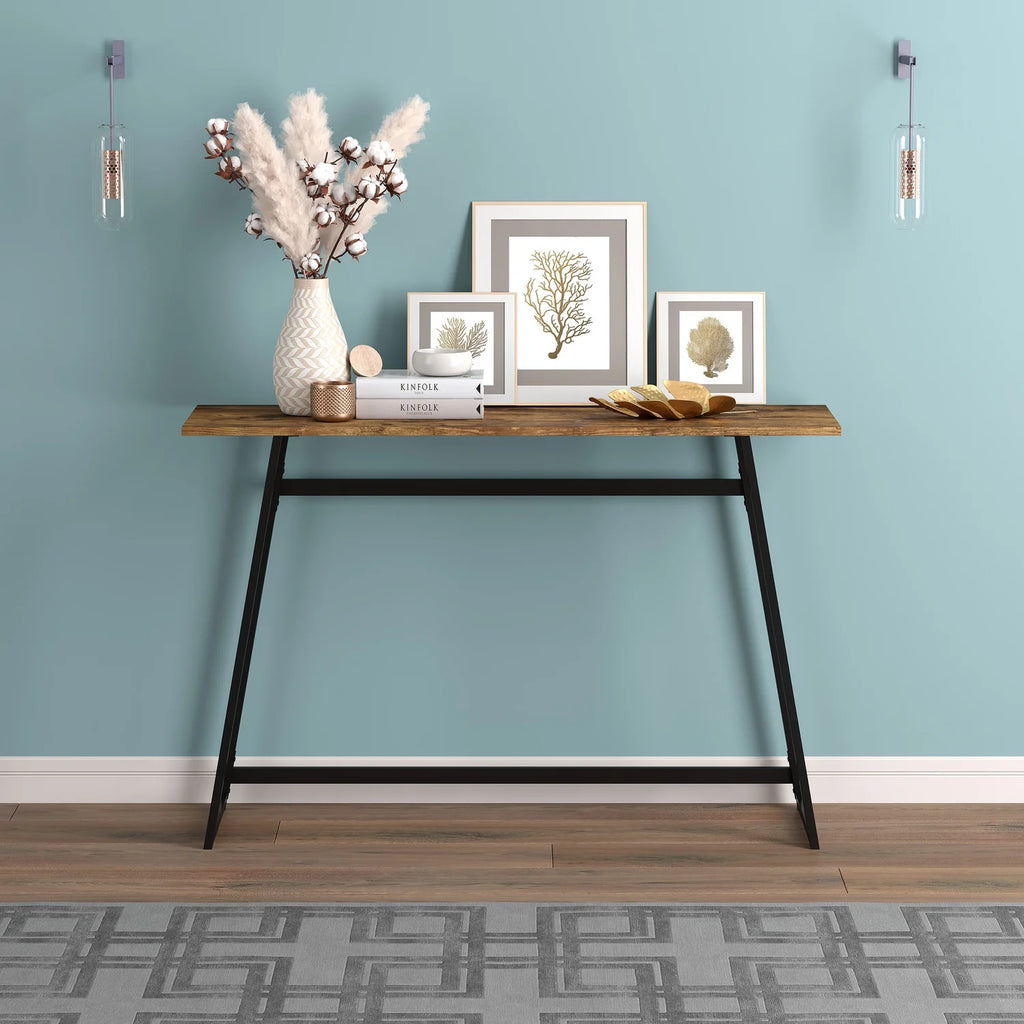 Black Metal Console Table S164
