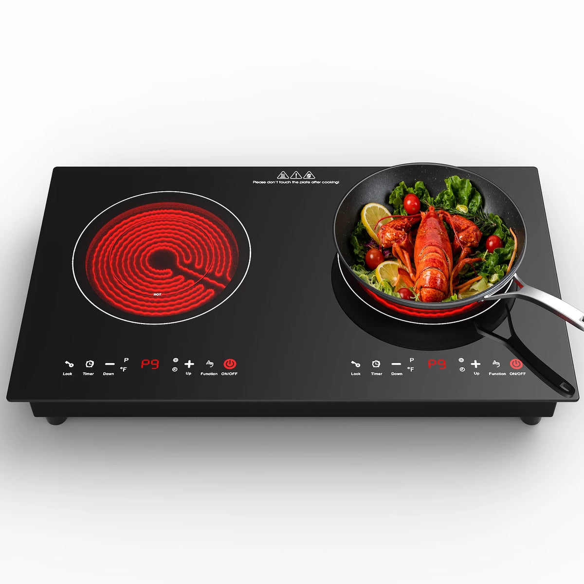 24 Inch 2400W Electric Ceramic Cooktop K2332