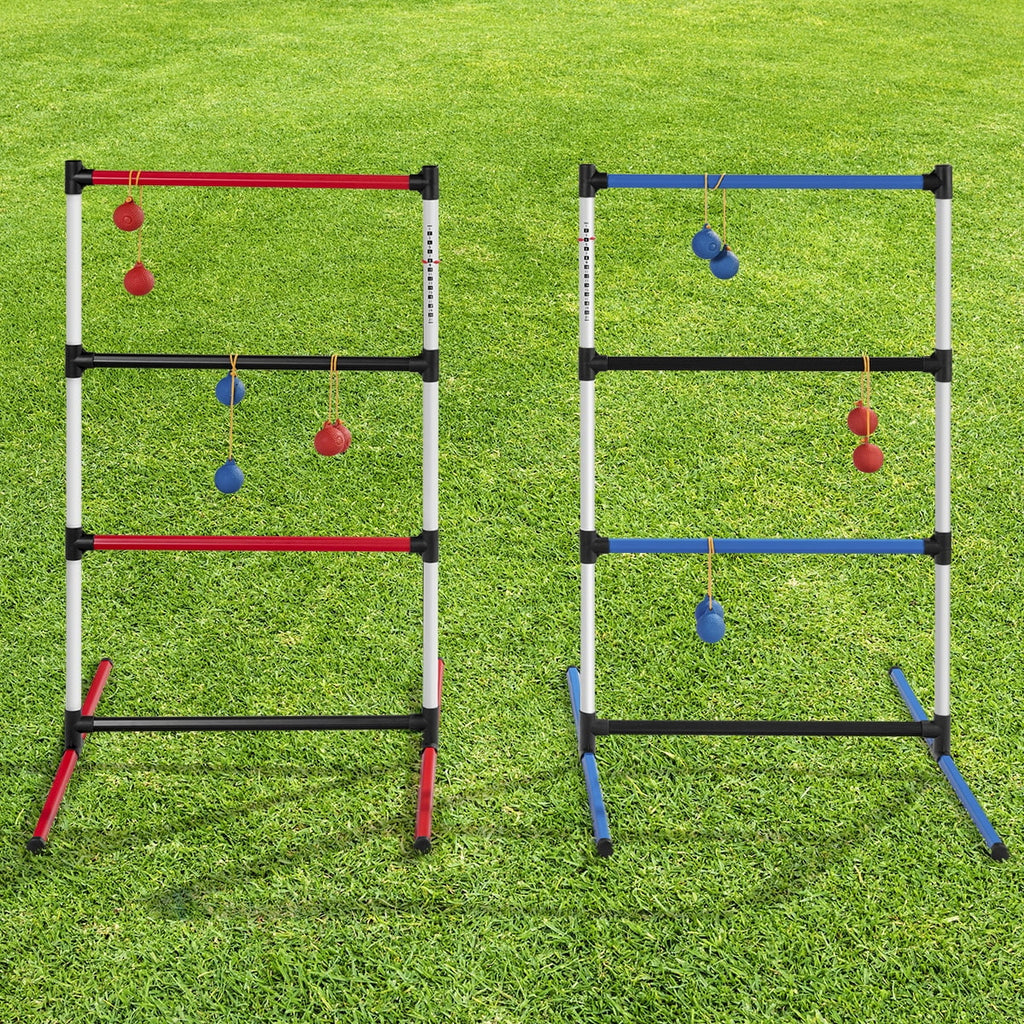 Portable Ladder Toss Set 12 Balls Outdoor Game Set J919110