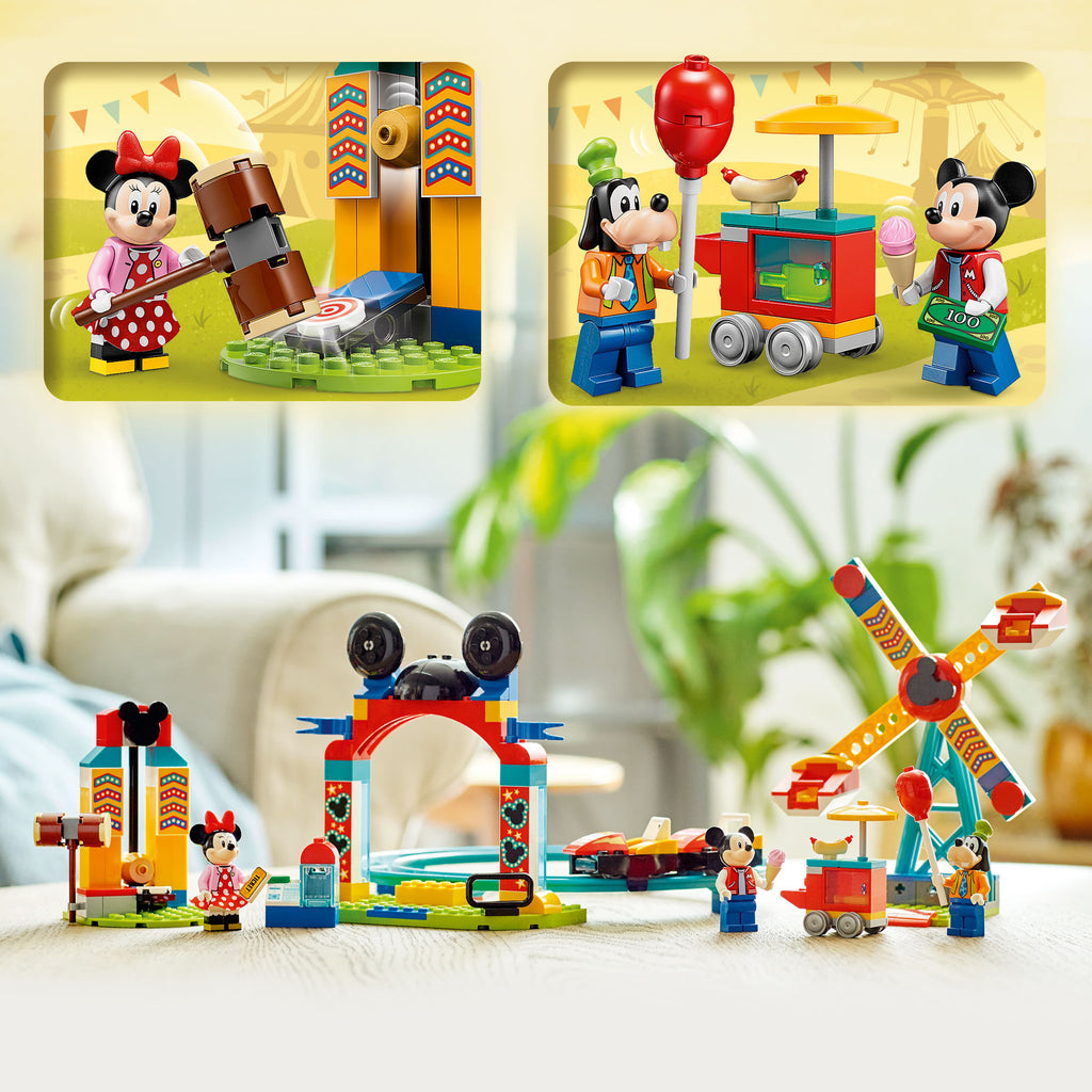 LEGO Disney Mickey and Friends Fairground Fun Toy Set 10778 F4039