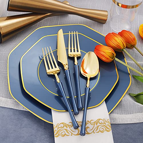 350 Pcs Plastic Dinnerware Set for 50 Guests H5687
