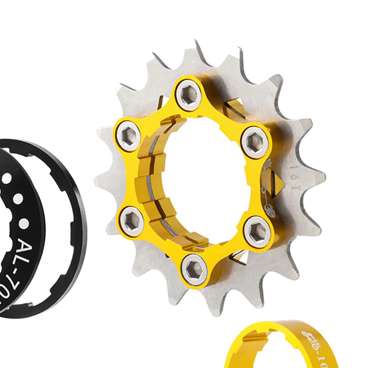 16T Single Cog Set Aluminum Alloy Freewheel Gear for Mountain Bike Hubs BMX Y56542