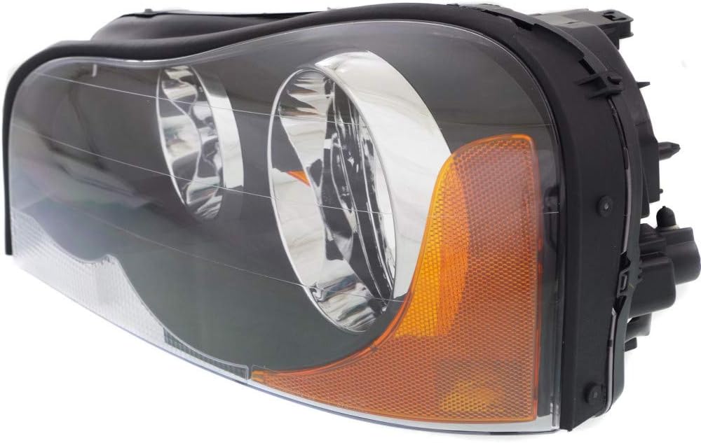 Headlight Assembly Driver and Passenger Side Halogen with Bulbs L44127