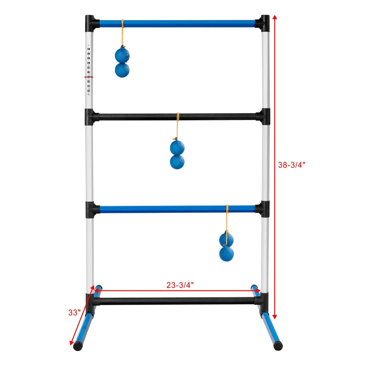 Portable Ladder Toss Set 12 Balls Outdoor Game Set J919110