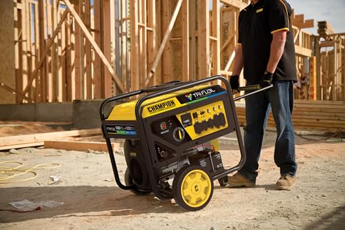 5000-Watt Electric Start Tri Fuel Portable Generator O316