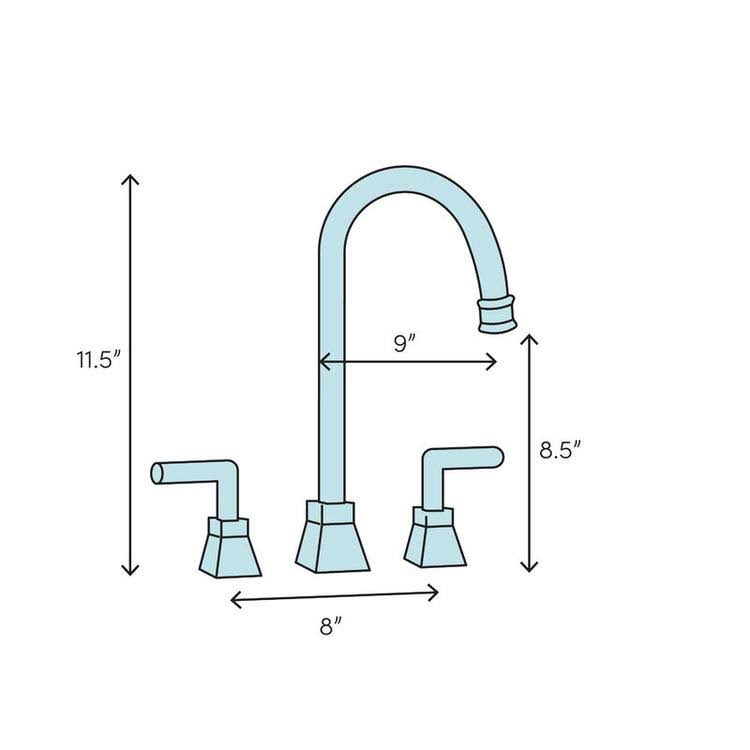 Polished Brass Lavatory Bridge Faucet with Brass Pop-Up V60261