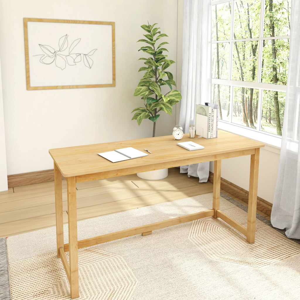 Wooden Desk 55" Natural C33254