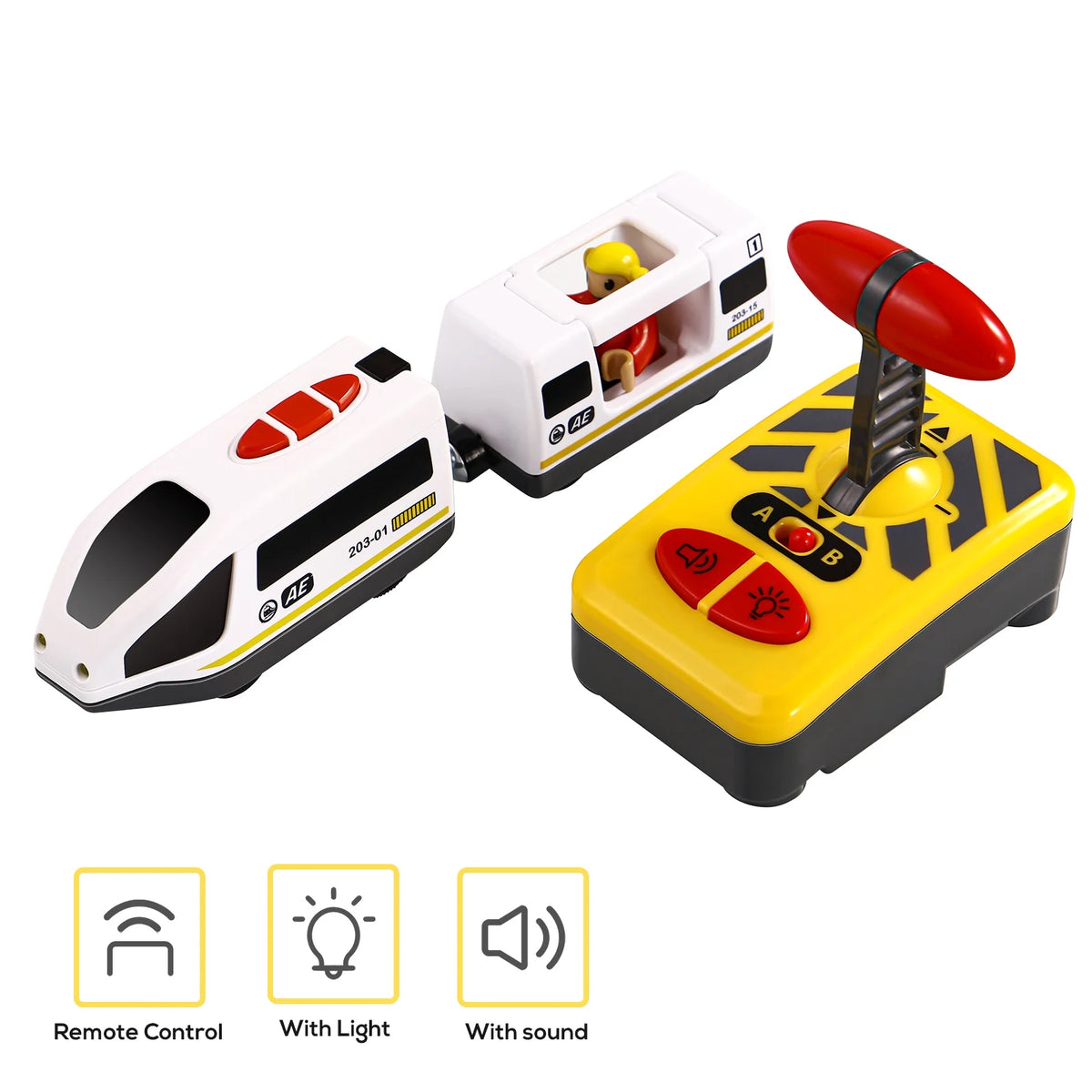 Electric Train Toy RC Train Model Toy U733174