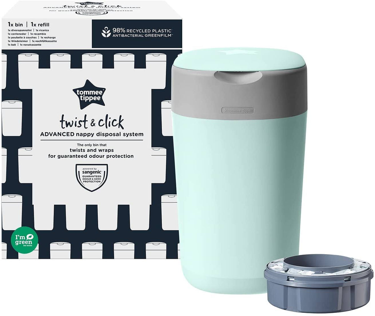 Nappy Bin with Refill Cassette C382
