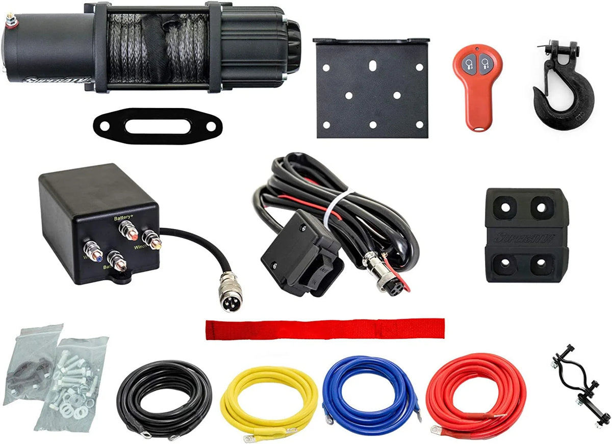 Black Ops Winch with Winch Mounting Plate M858