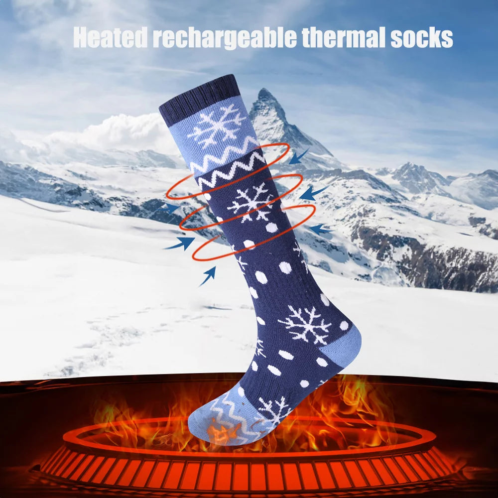 5000mAh Rechargeable Heated Socks I858762