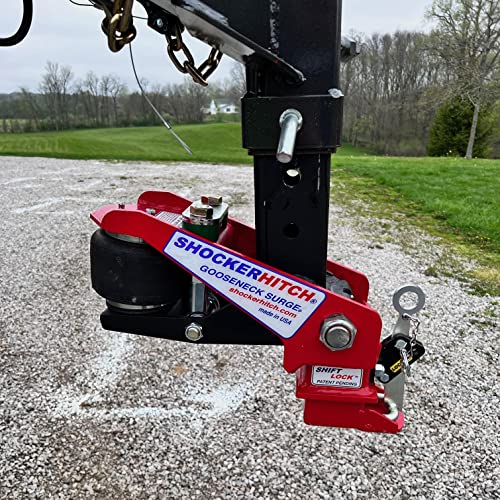 Gooseneck Air Hitch & Coupler, 4" RND AnglePin 2-5/16" Ball Coupler V356