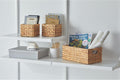 Woven Natural Water Hyacinth Organizational Basket Set of 3 D7229