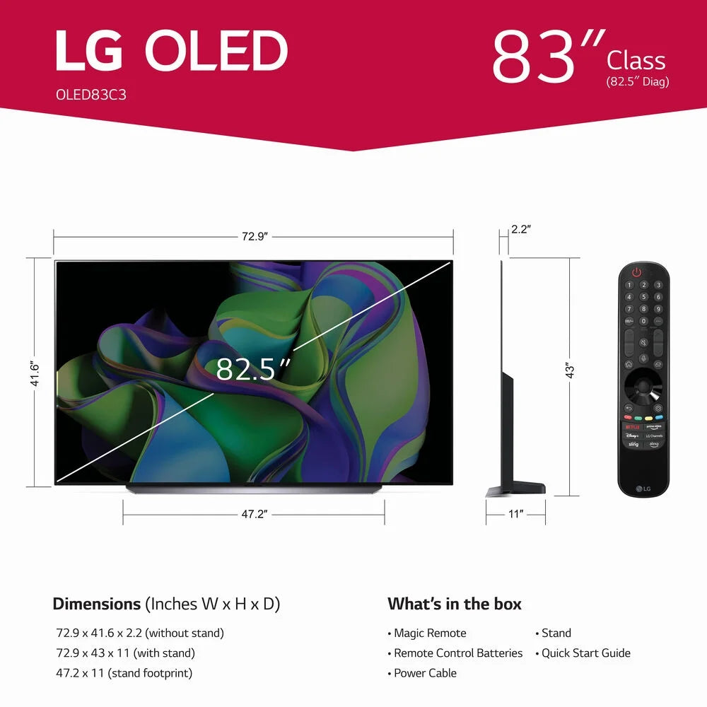 83" Class OLED 4K UHD Smart TV C846