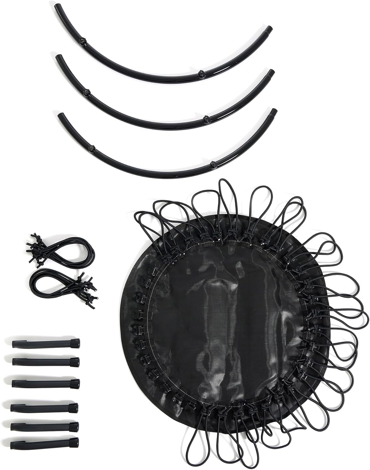 Black 44 Inch Mini Exercise Trampoline O318
