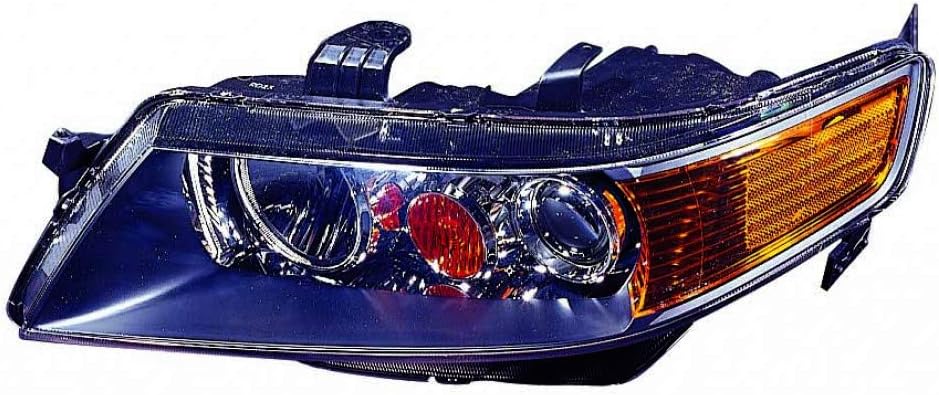 Acura TSX Headlight Assembly 2006 2007 2008 Pair HID Replacement L491