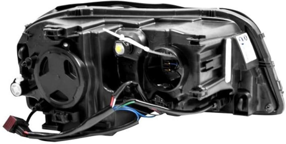 Headlight Assembly Driver and Passenger Side Halogen with Bulbs L44127