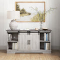 Wood Gray TV Stand Y220928