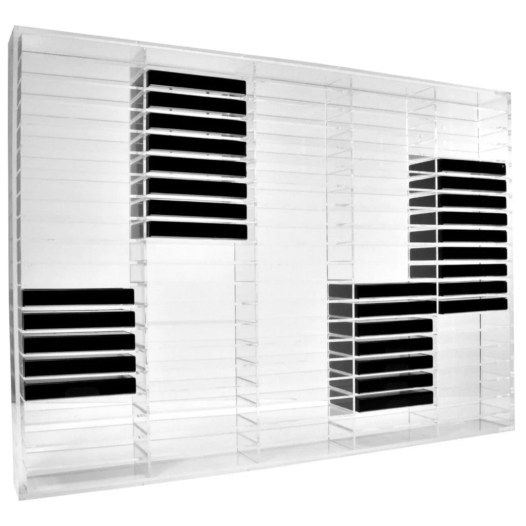 Clear Acrylic Cassette Rack W7291