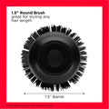 Black Ceramic Round Hair Dryer and Volumizer Brush S4070