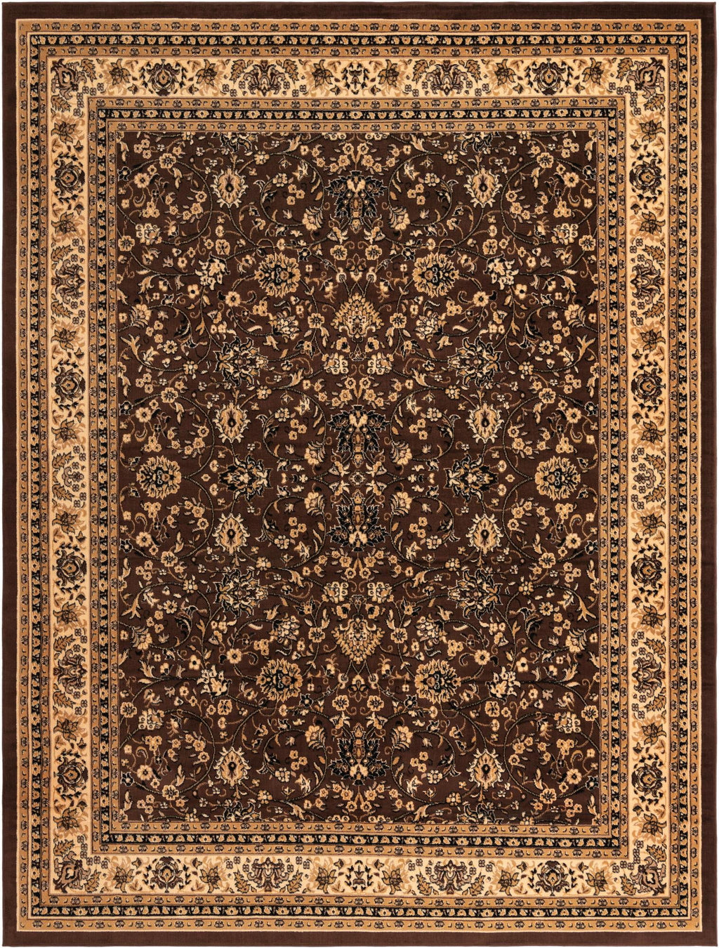 10' x 13' Brown Medium Rug E58192